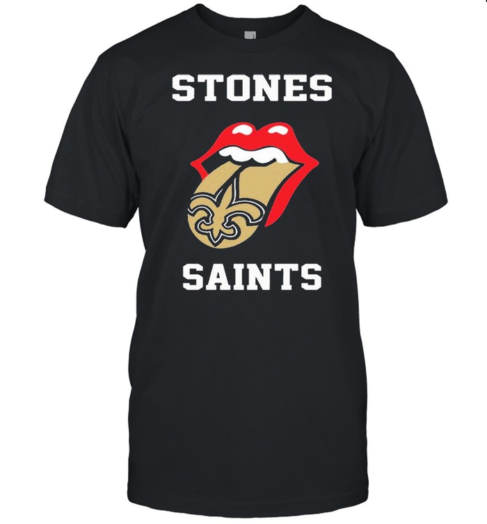 The Rolling Stones New Orleans Saints 2021 shirt Classic Men's T-shirt