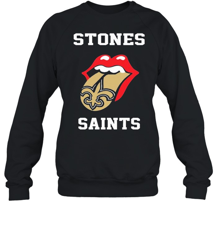 The Rolling Stones New Orleans Saints 2021 shirt Unisex Sweatshirt