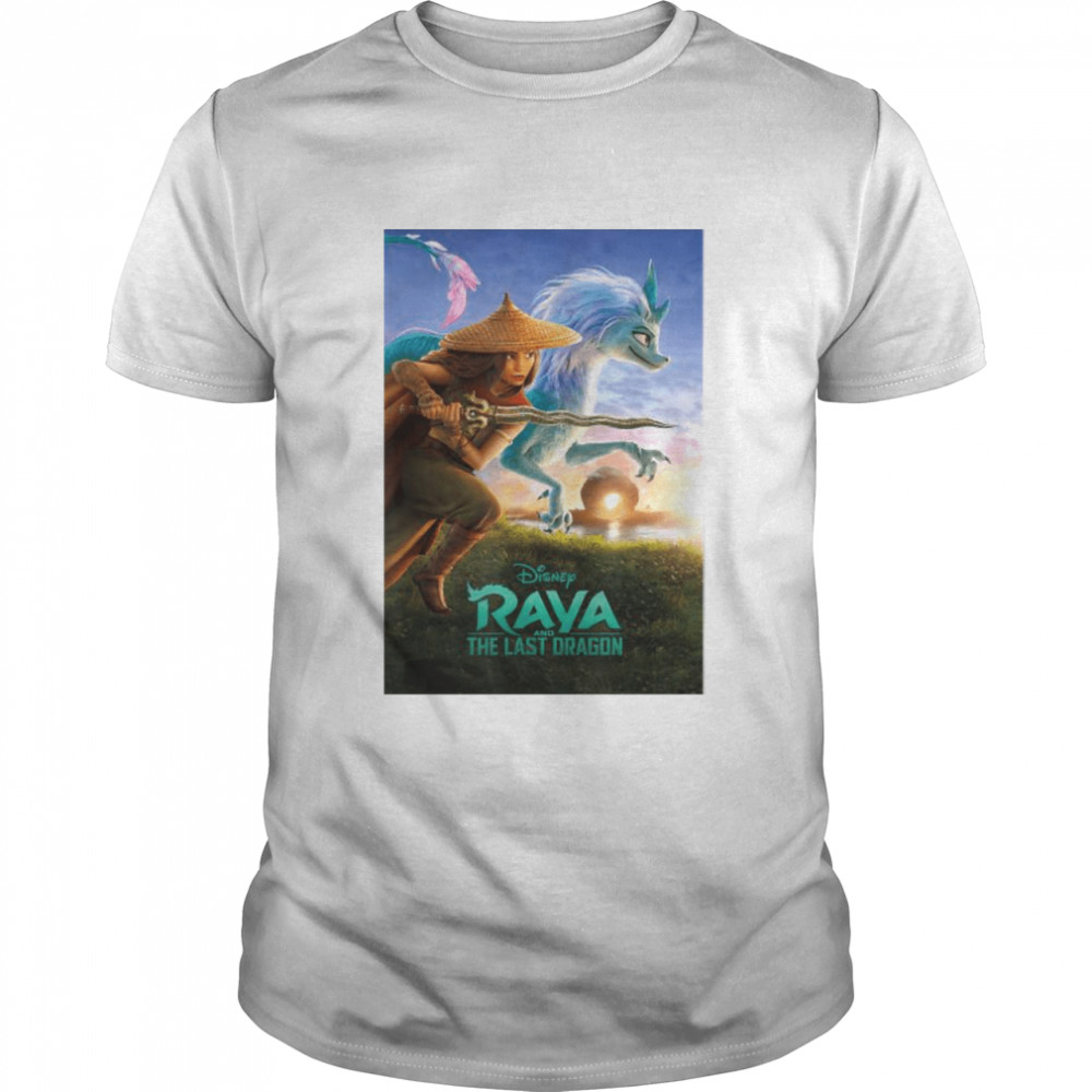 Disney Raya And The Last Dragon Movie Poster Shirt