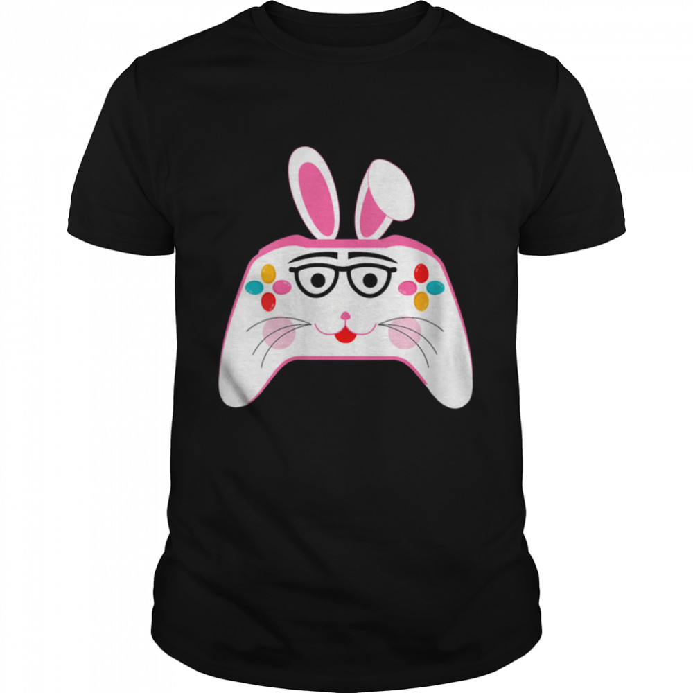 Gamer Easter Bunny Gamer Controller Gamer Easter Day Eggs shirt Classic Men's T-shirt