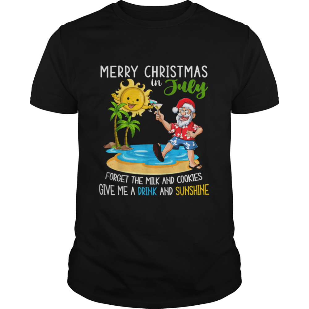 Merry Chritsmas In July Summer shirt