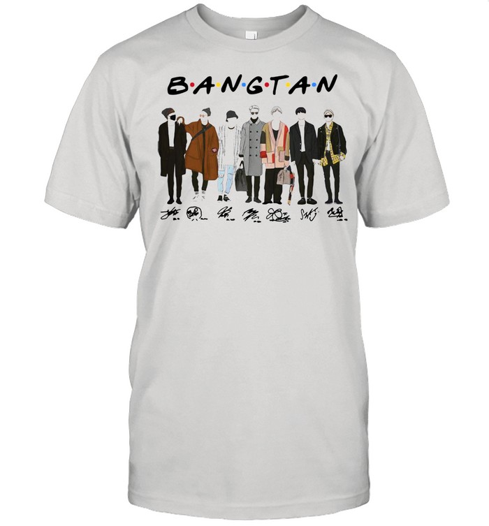 Bangtan BTS Signatures shirt