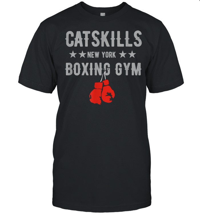 Catskills New York NY Retro Boxing Gym shirt