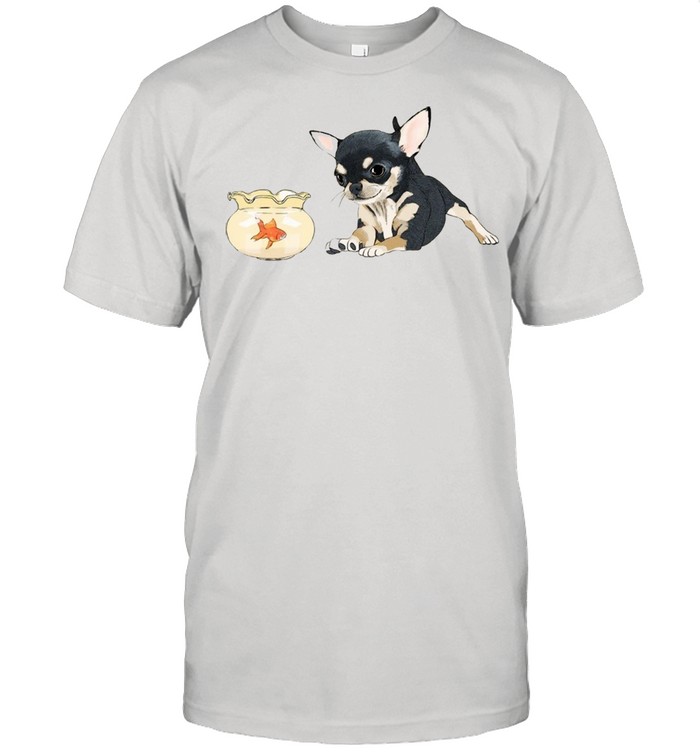 Chihuahua Loves Fish shirt