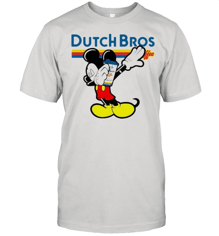 Dutch Bros Coffee Mickey Mouse Disney Shirt