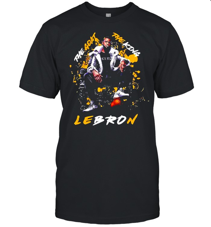 Lebron James The King The Goat shirt