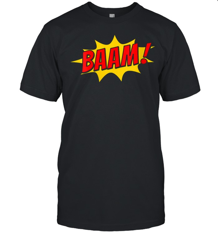 Retro Comic Art BAAM shirt