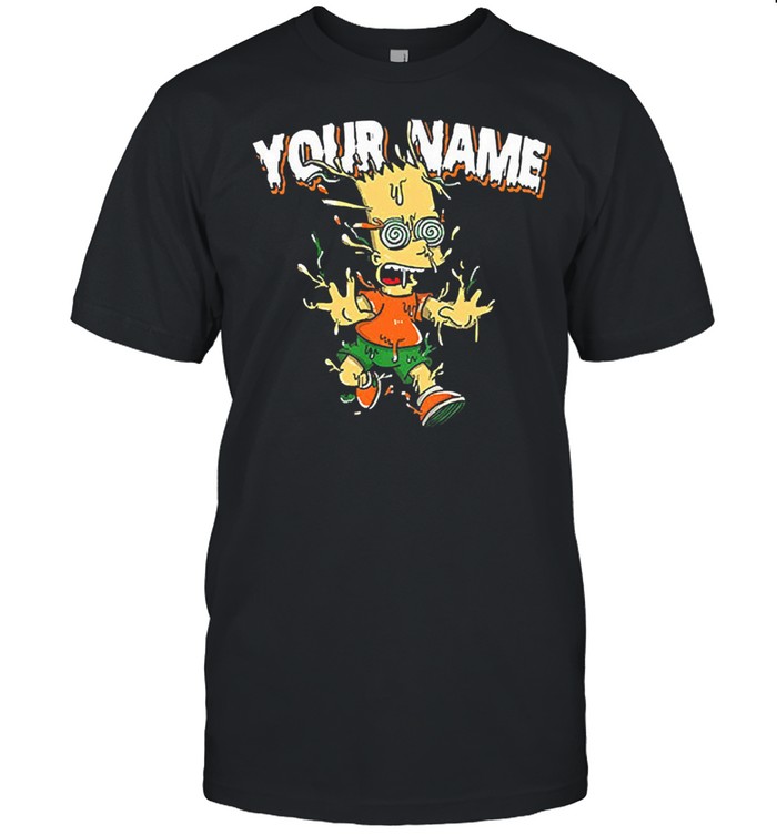 Scary stories Simpsons custom your name tshirt