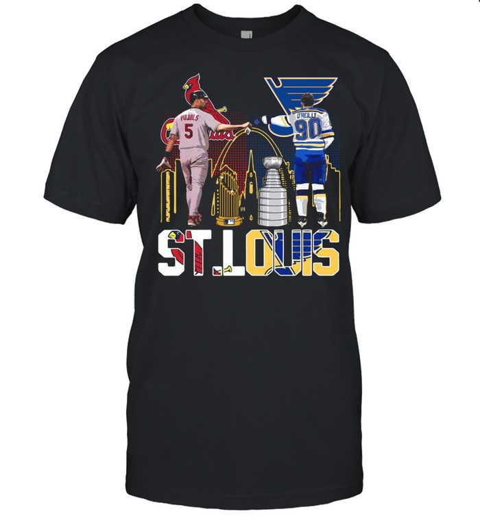 St. Louis St. Louis Cardinals Albert Pujols St. Louis Blues Ryan OReilly shirt