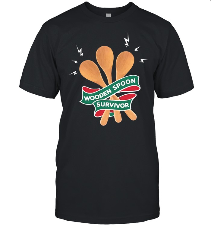 Wooden spoon survivor shirt