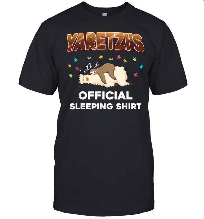 Yaretzi Personal Sleeping Sleep Napping shirt