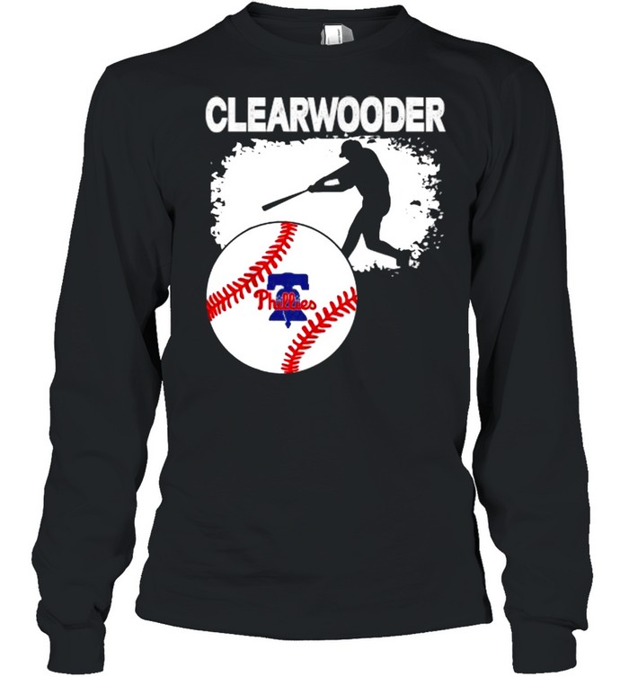 Clearwooder Philly Baseball Tee Clearwater  Long Sleeved T-shirt