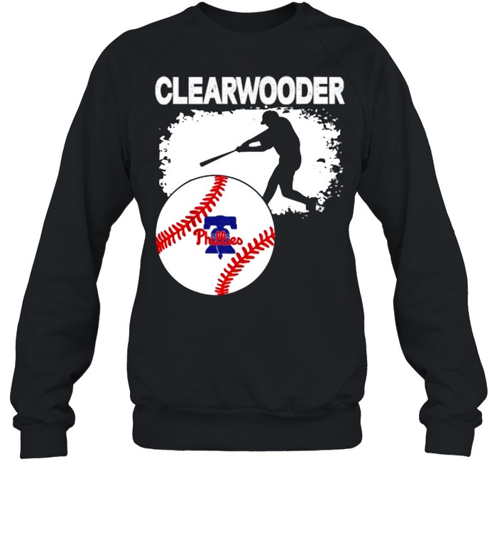Clearwooder Philly Baseball Tee Clearwater  Unisex Sweatshirt