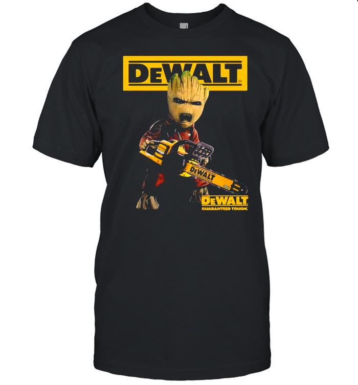 Groot With Logo Dewalt Shirt