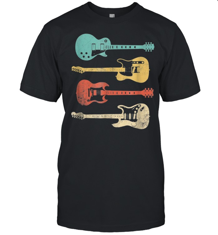 Guitars Vintage Retro shirt