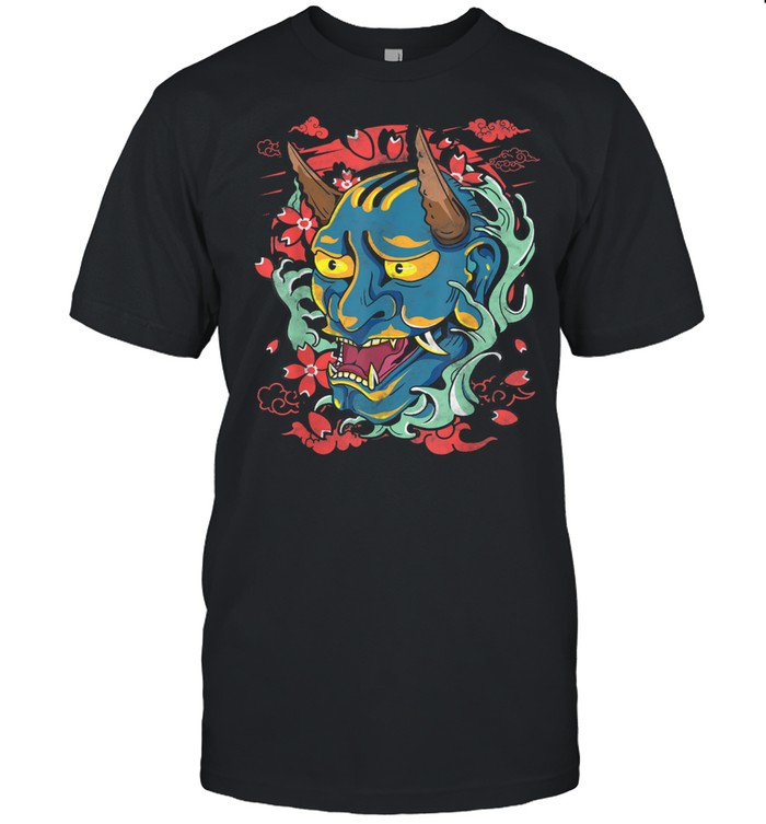 ONI JAPANESE DEMON MASK shirt