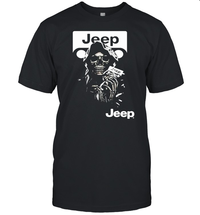 Skull With Logo Jeep Shirt