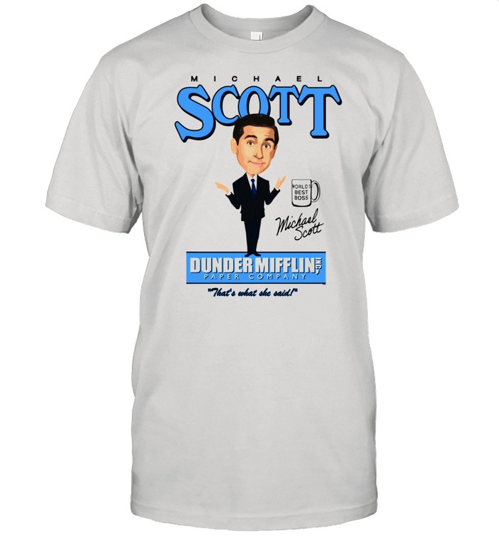 The Michael Scott Karikatur shirt