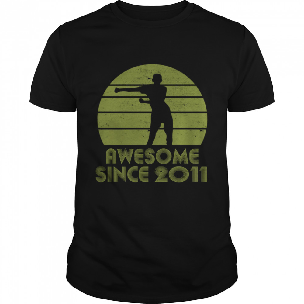 Birthday 365 Awesome Since 2011 Vintage Birthday shirt