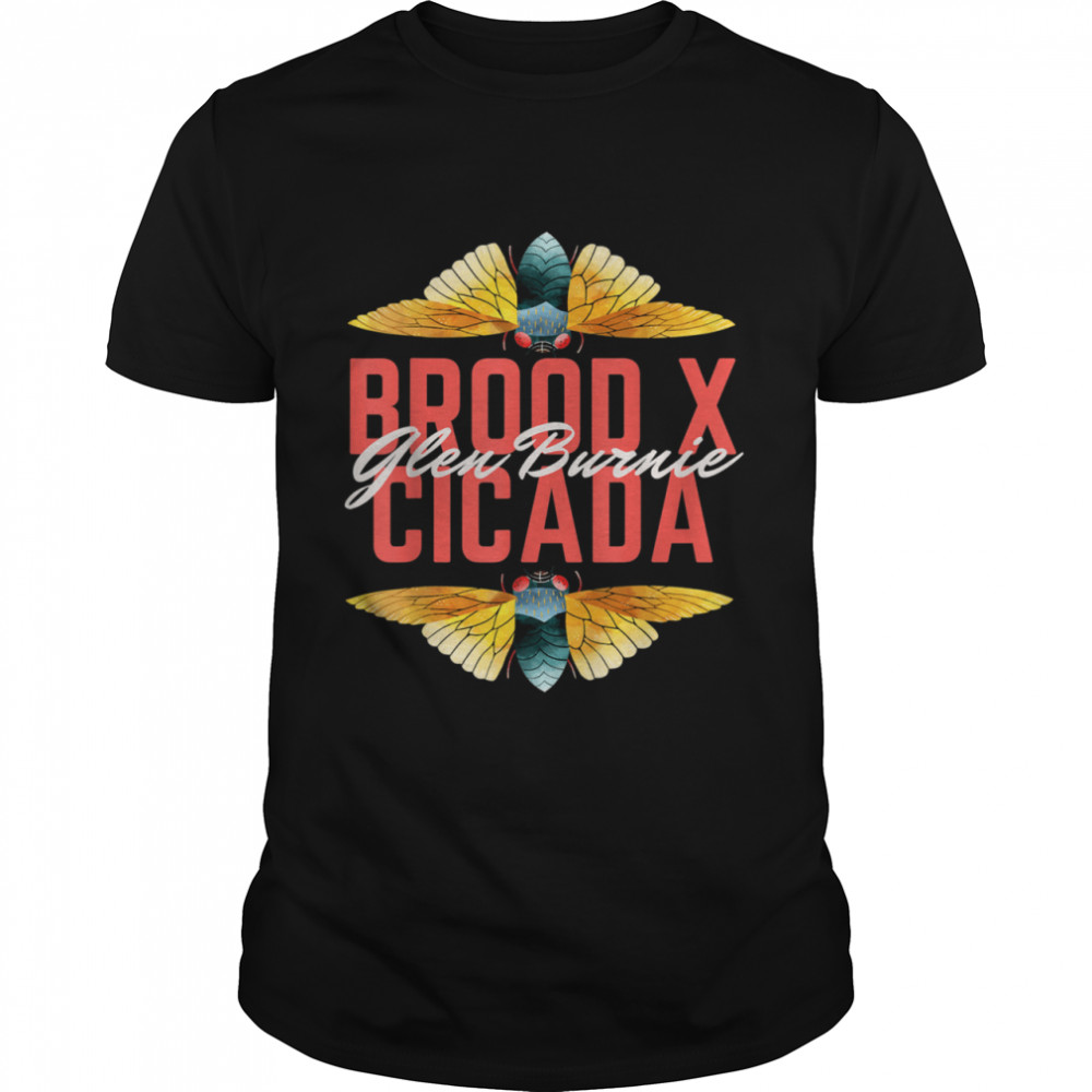 Brood X Cicada Invasion Glen Burnie Maryland Bug 2021 shirt