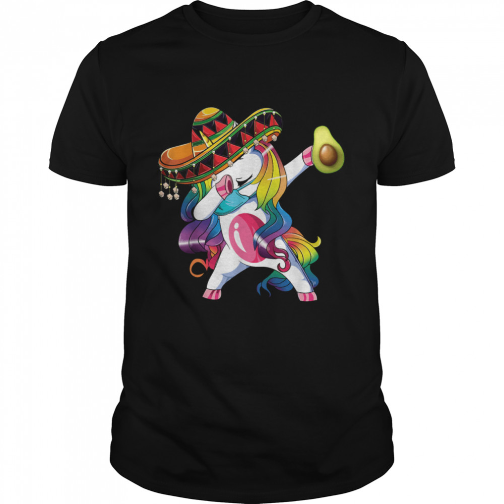 Cinco De Mayo 2021 Dabbing Unicorn Mexican shirt