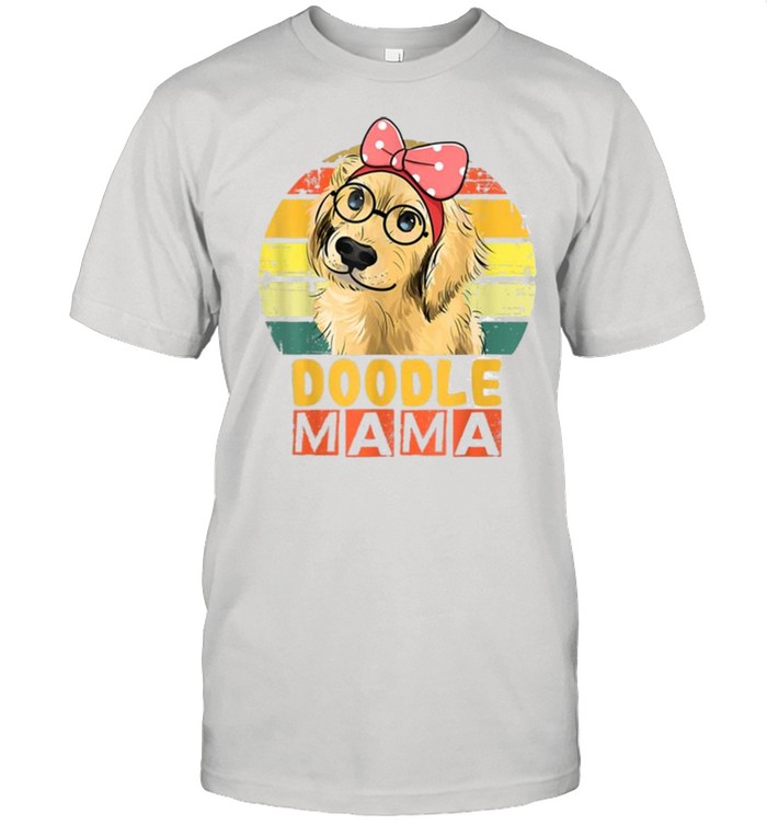 Goldendoodle Dog Mama Pet Lover Gift  Classic Men's T-shirt