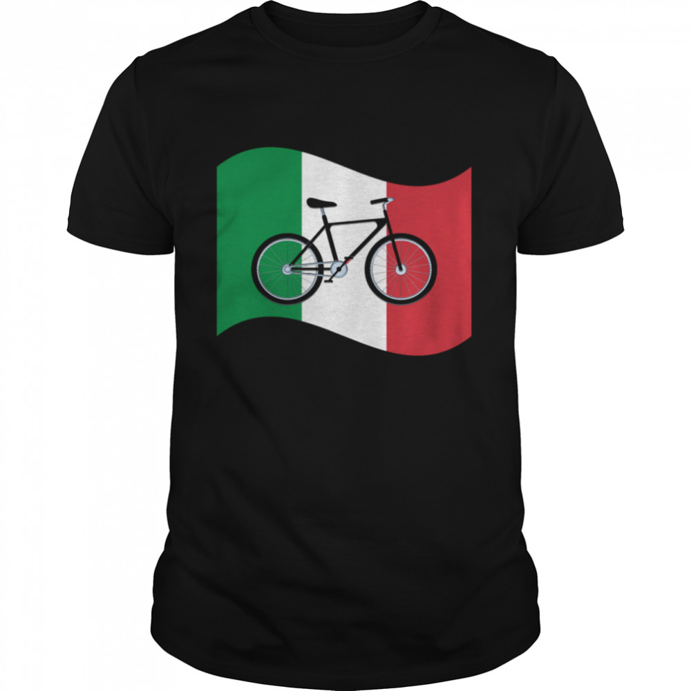 Italy Cycling Country Flag Pride Biking shirt Classic Men's T-shirt