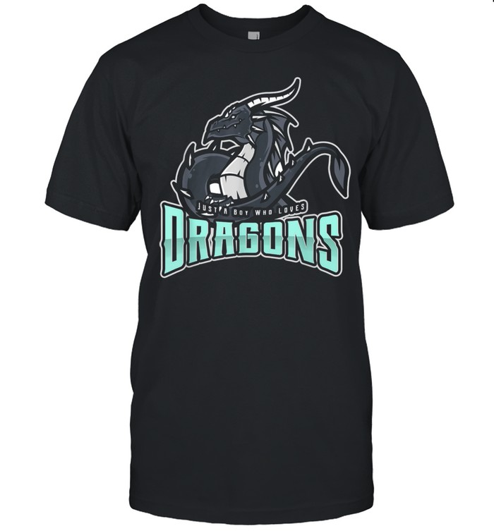 Just A Boy Who Loves Dragons shirt Classic Men's T-shirt