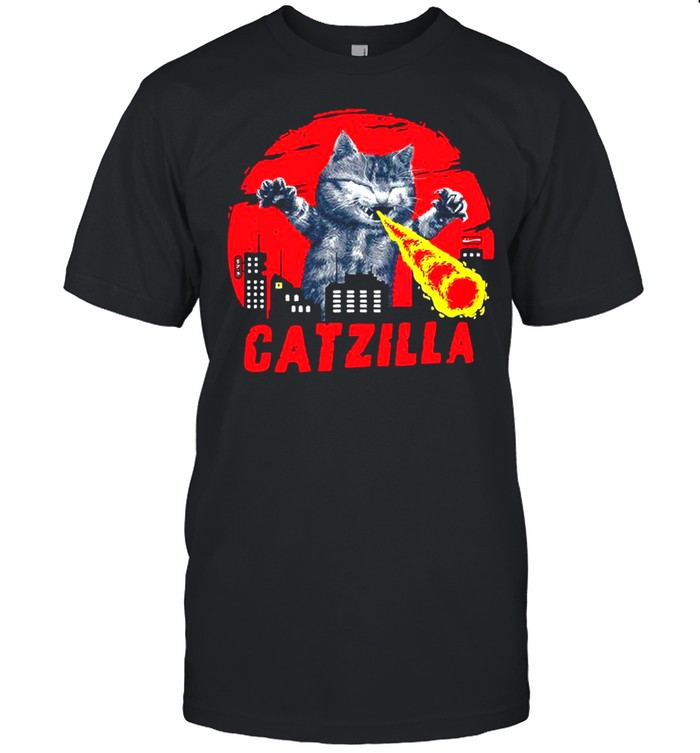 Kawaii Catzilla shirt