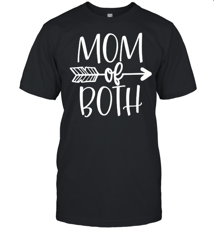 Mom of both arrow shirt