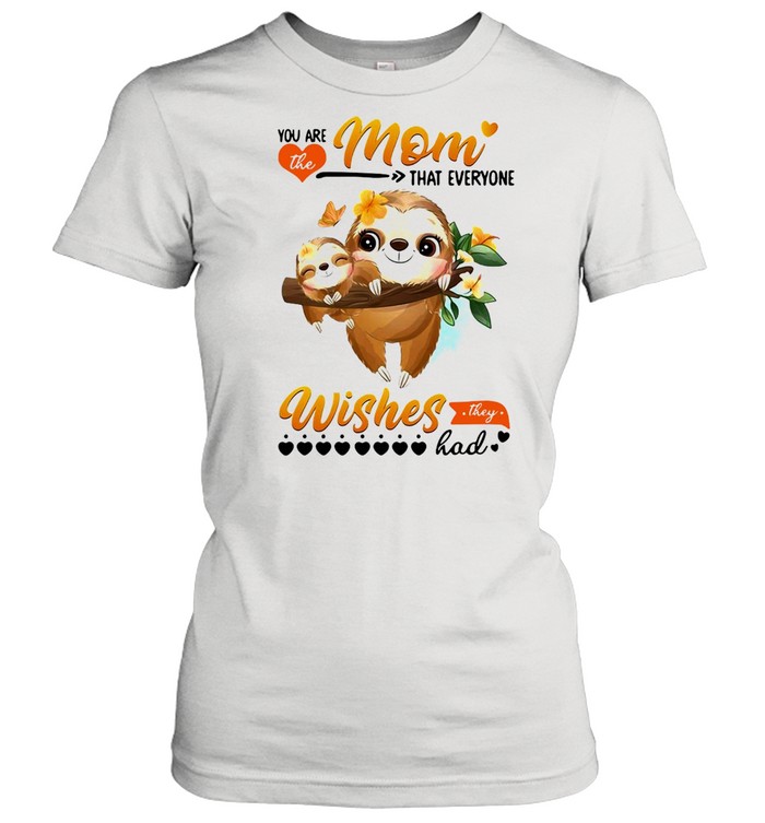 Panda You Are The Mom That Everyone Wishes They Had T-shirt Classic Women's T-shirt