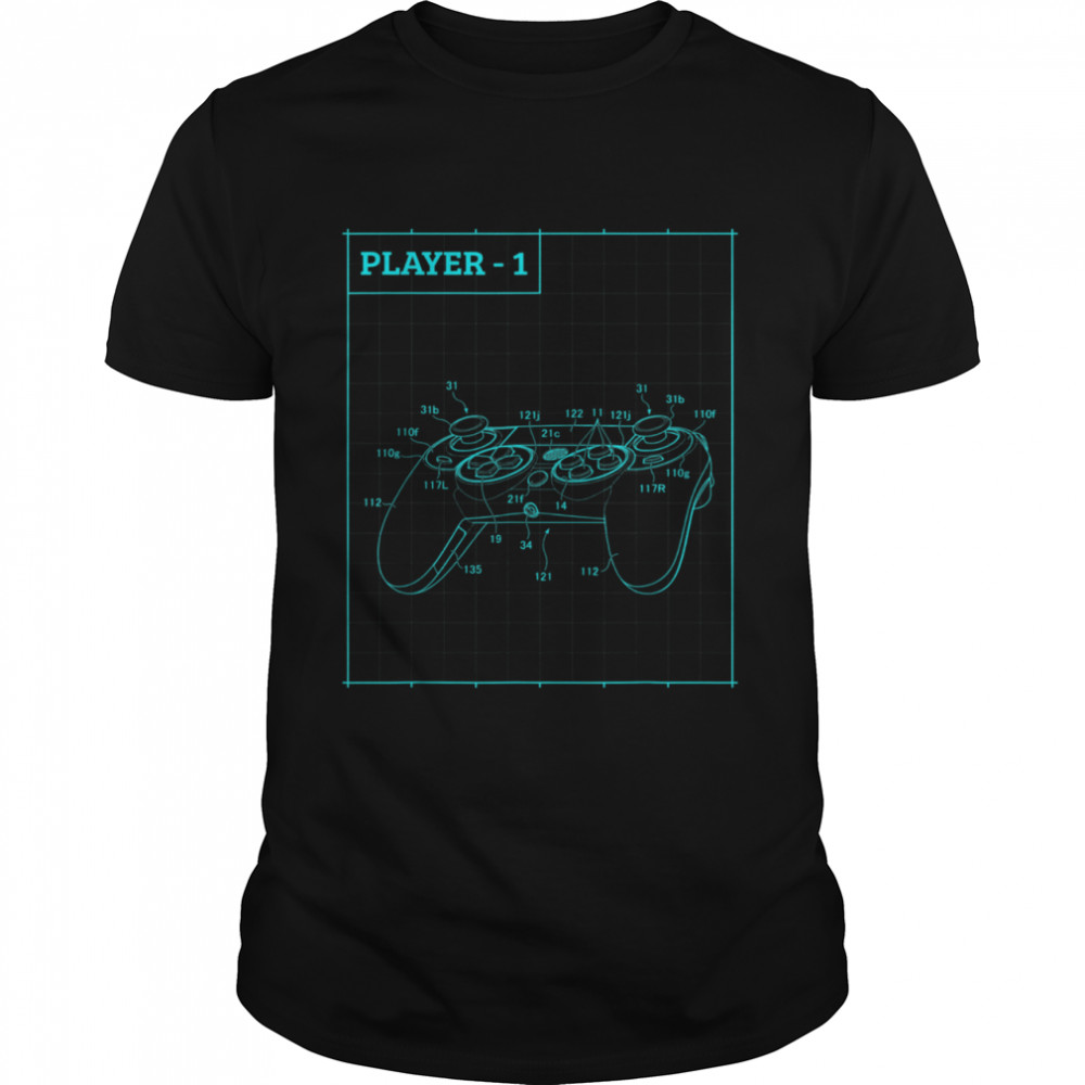 Player 1 Retro Gaming Creators shirt