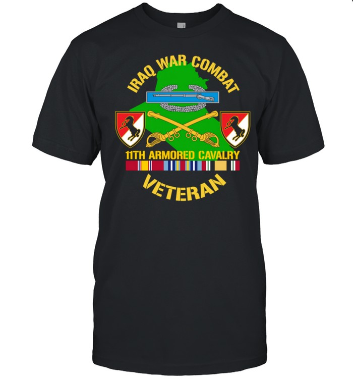 11th Armored Cavalry Regiment Iraq War Combat Veteran shirt