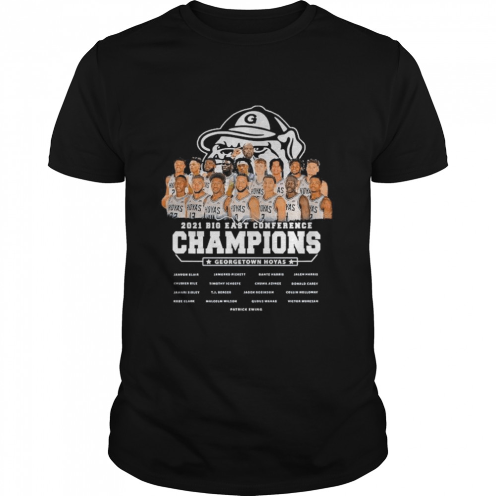 2021 Big East Conference Champions Georgetown Hoyas Shirt