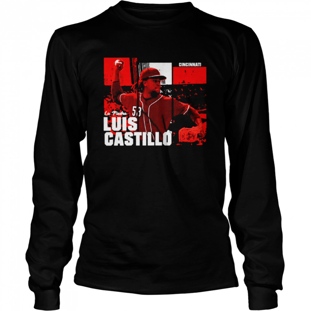 Cincinnati La Piedra Luis Castillo shirt Long Sleeved T-shirt