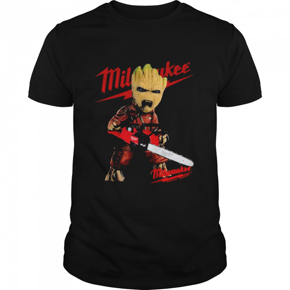 Groot With Logo Milwaukee Shirt