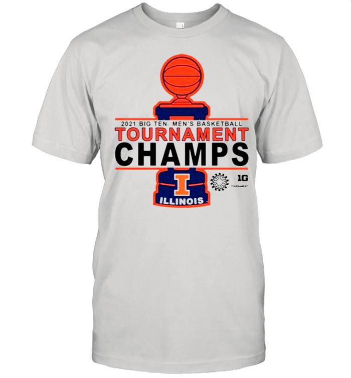 Illinois Basketball 2021 tournament championship shirt