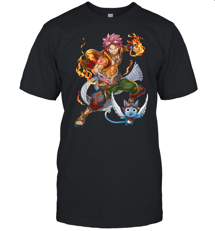 Japanese Fantasy Anime Tails Fairy Characters Awesome shirt