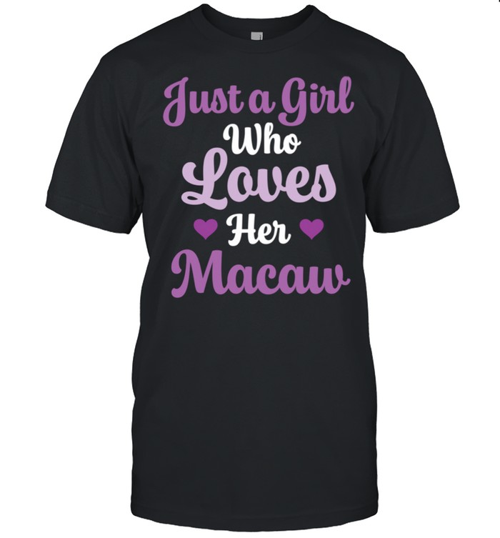 Macaw Who Love Their Macaw shirt Classic Men's T-shirt