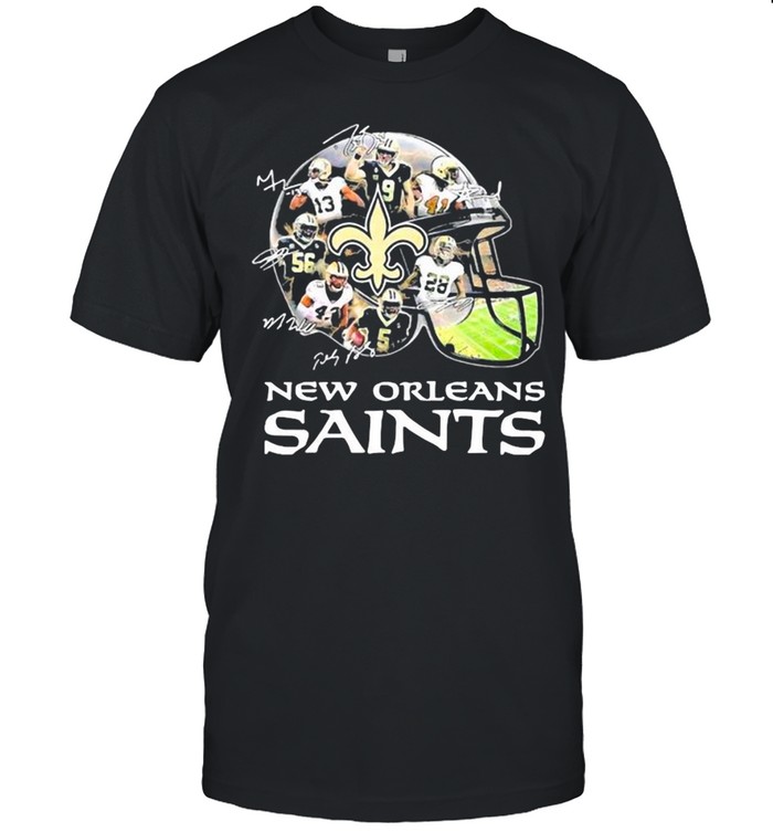 New Orleans Saints Team Football Players Signature shirt