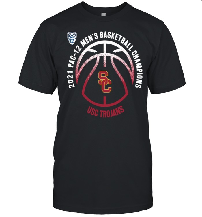 USC Trojans 2021 PAC-12 men’s basketball champions shirt