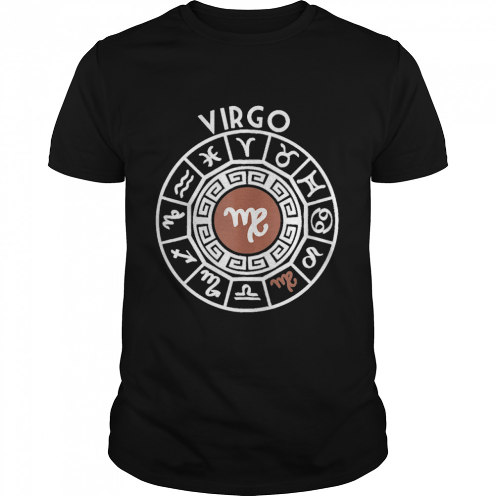 Virgo Zodiac Sign Horoscope Star Signs Astrology Birthday shirt