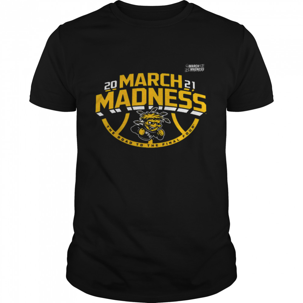 Wichita state shockers 2021 march madness bound ticket shirt