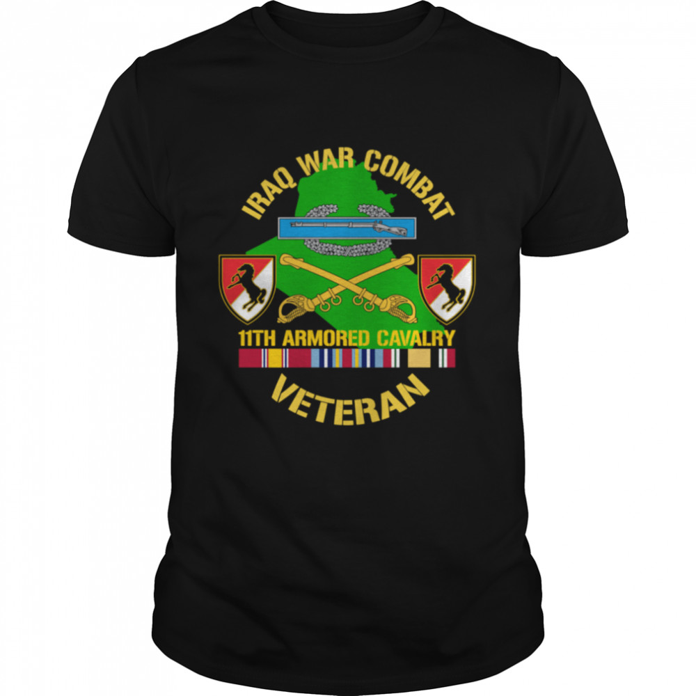 11th Armored Cavalry Regiment Iraq War Combat Veteran Shirt