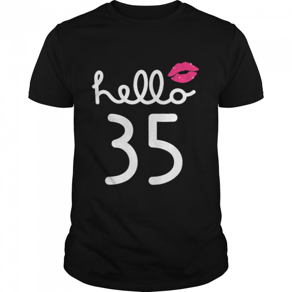 35 Year Old 35th Birthday Chapter 35 shirt