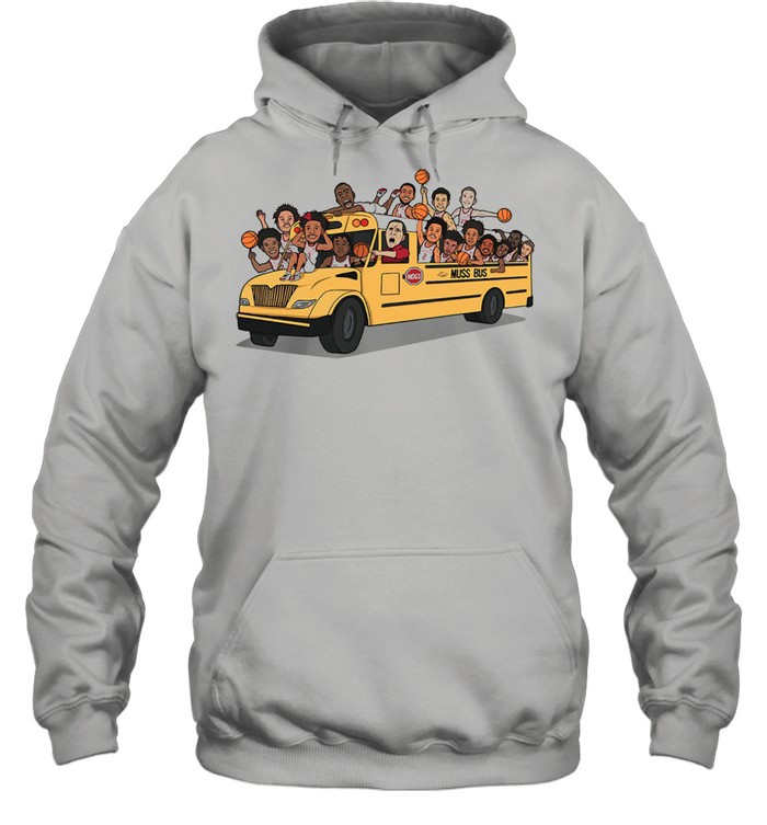 Arkansas Razorbacks Basketball Muss Bus shirt Unisex Hoodie