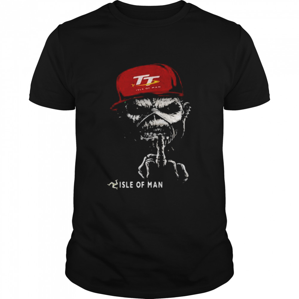 Skull Wear Hat With Logo Isle Of Man Shirt