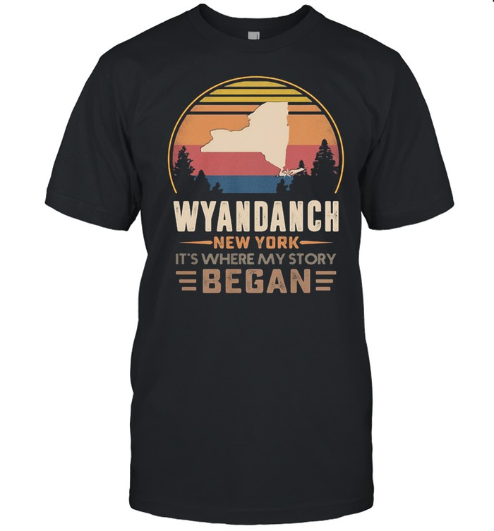 Wyandanch New York It’s Where My Story Began Vintage Shirt