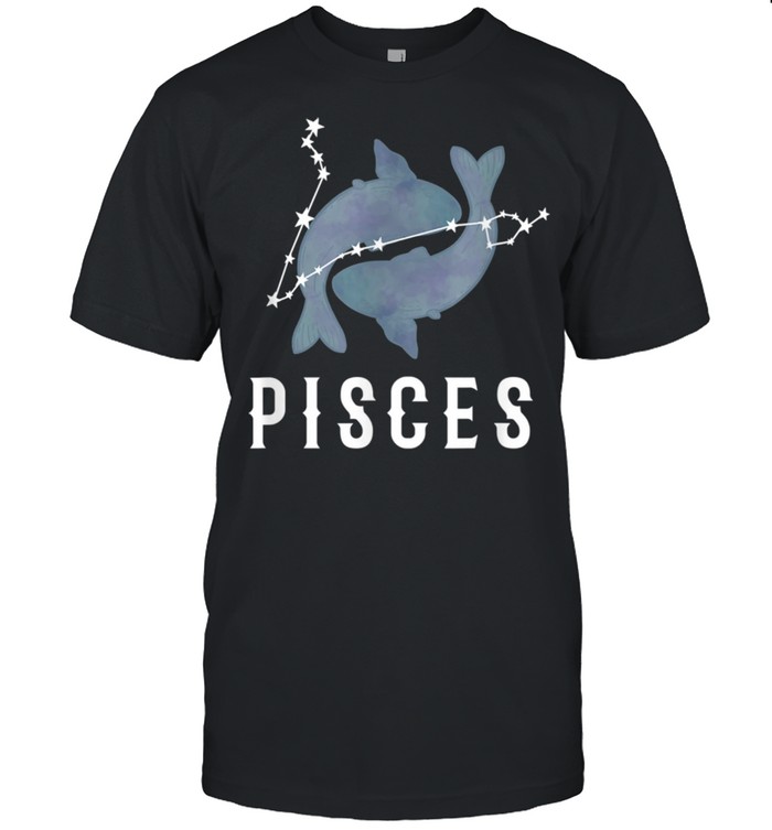 Zodiac Sign Pisces Constellation Pisces Fish Shirt