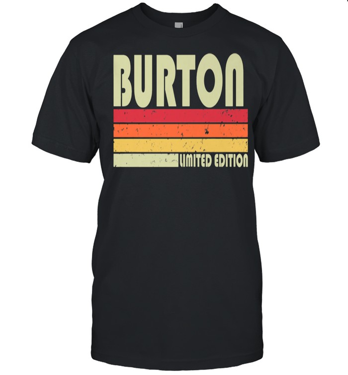 BURTON Personalized shirt